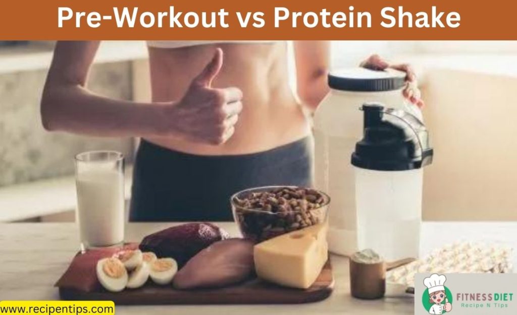 Pre-Workout vs Protein Shake