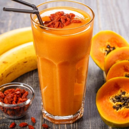Papaya Oatmeal Smoothie Recipe