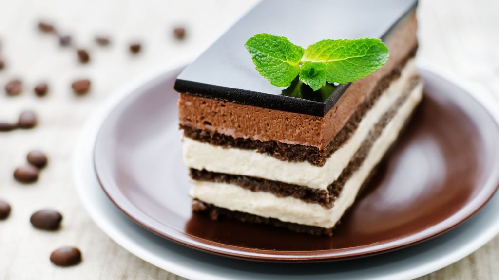 food that starts with letter o - Opera Cake