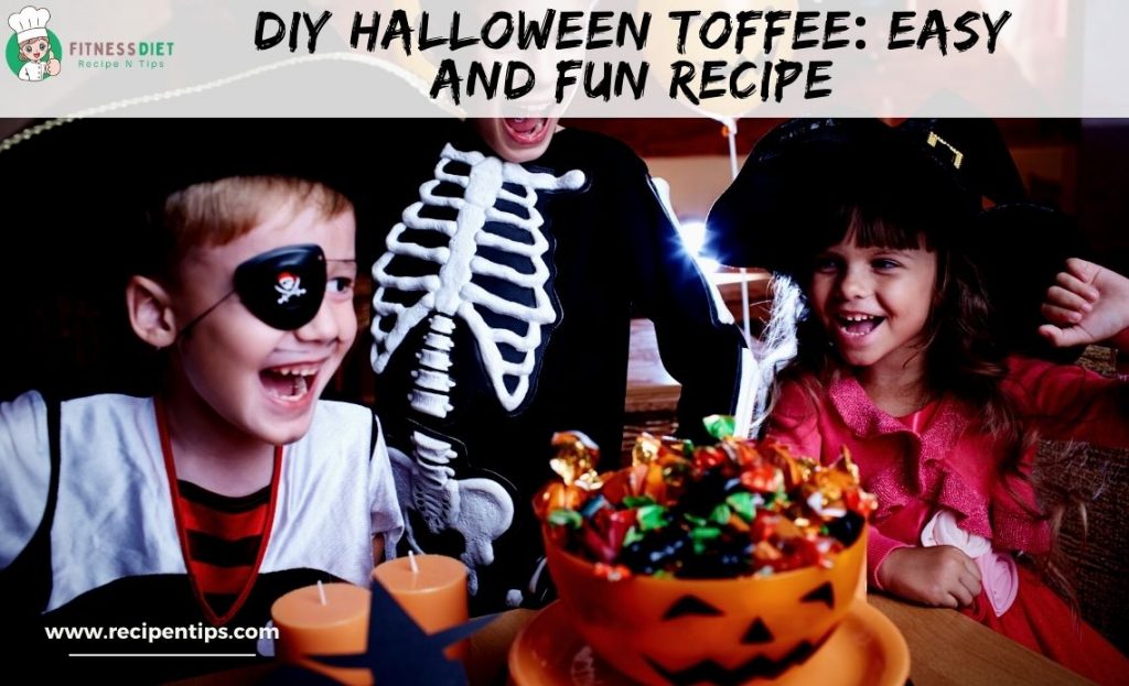 DIY Halloween Toffee