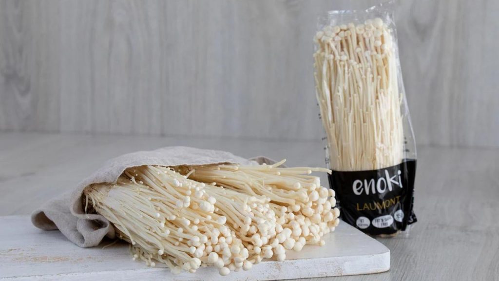 enoki foods with 5 letters