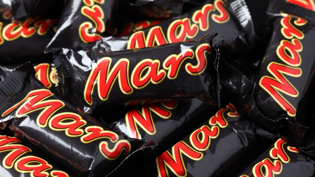 Mars Chocolate Bar Brands In America