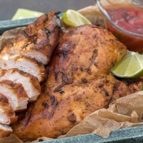 smoke breast chicken recipe