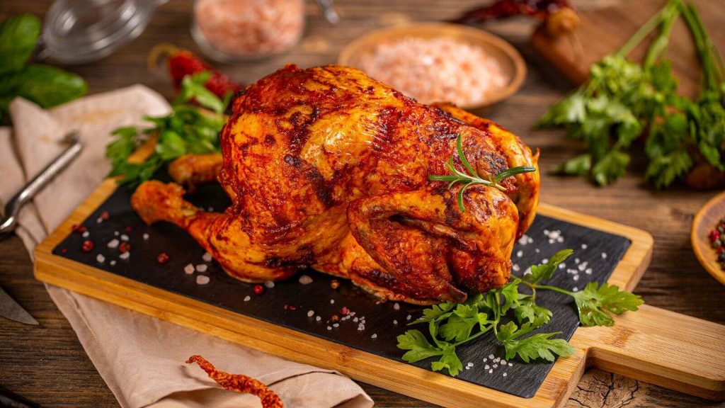 the best and delicious Smoked Whole Chicken recipe