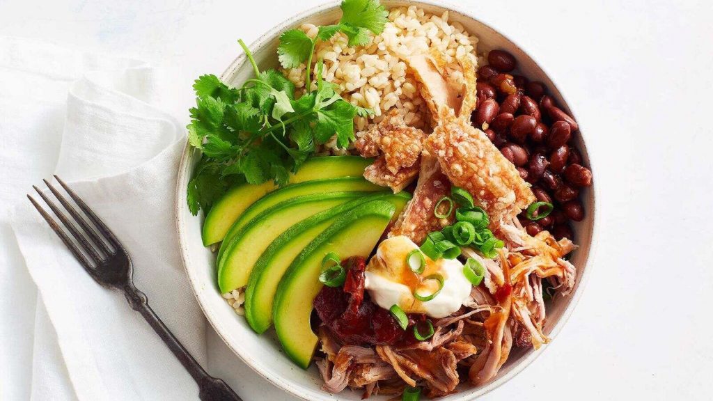 smoked pulled pork add to salad