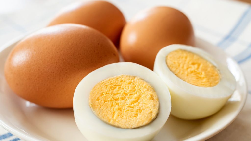overcooked Hard Boiled Eggs