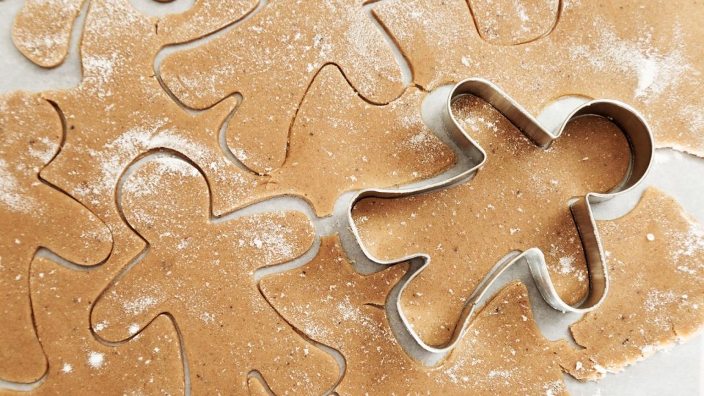 Grandma's Old Fashioned Gingerbread Cookies Cut