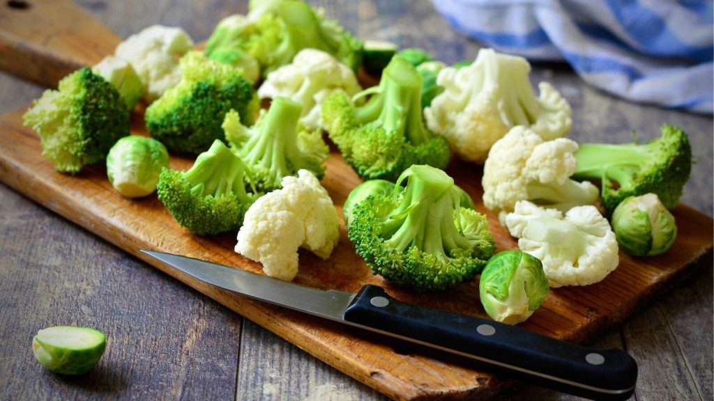 cut the broccoli spears like a pro