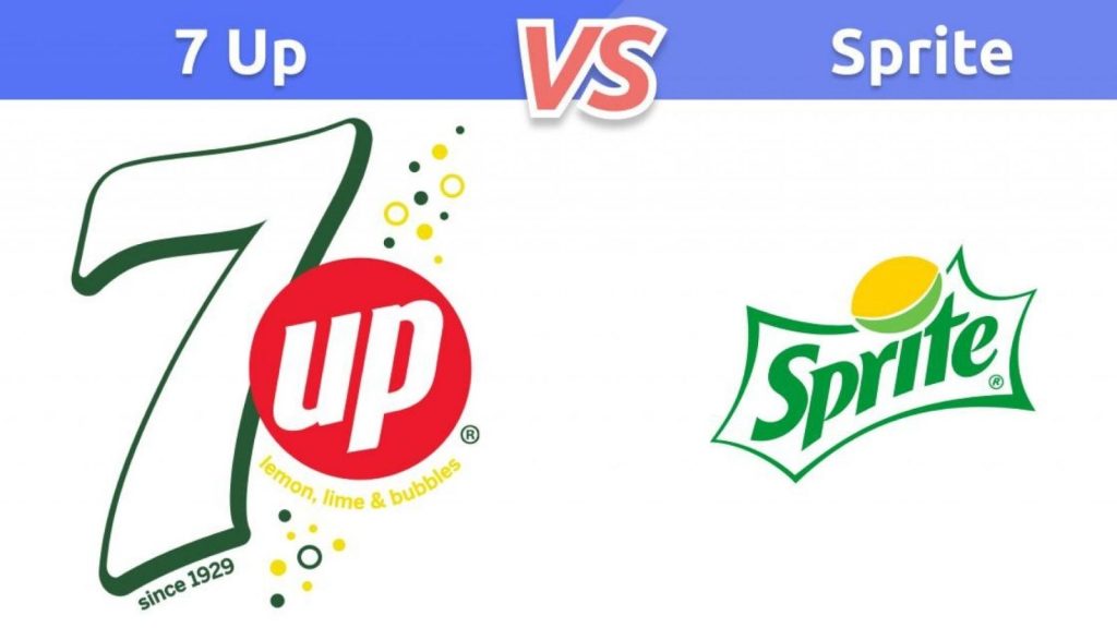 7 UP Vs Sprite