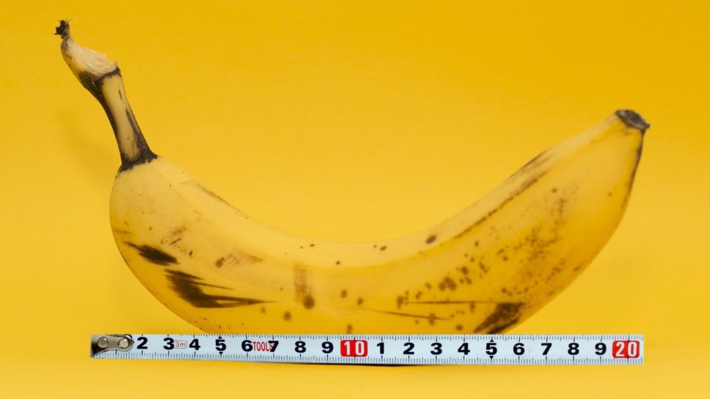 measuring the Banana size
