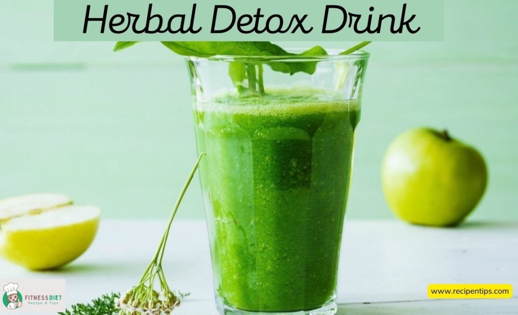 healthy herbal detox drink