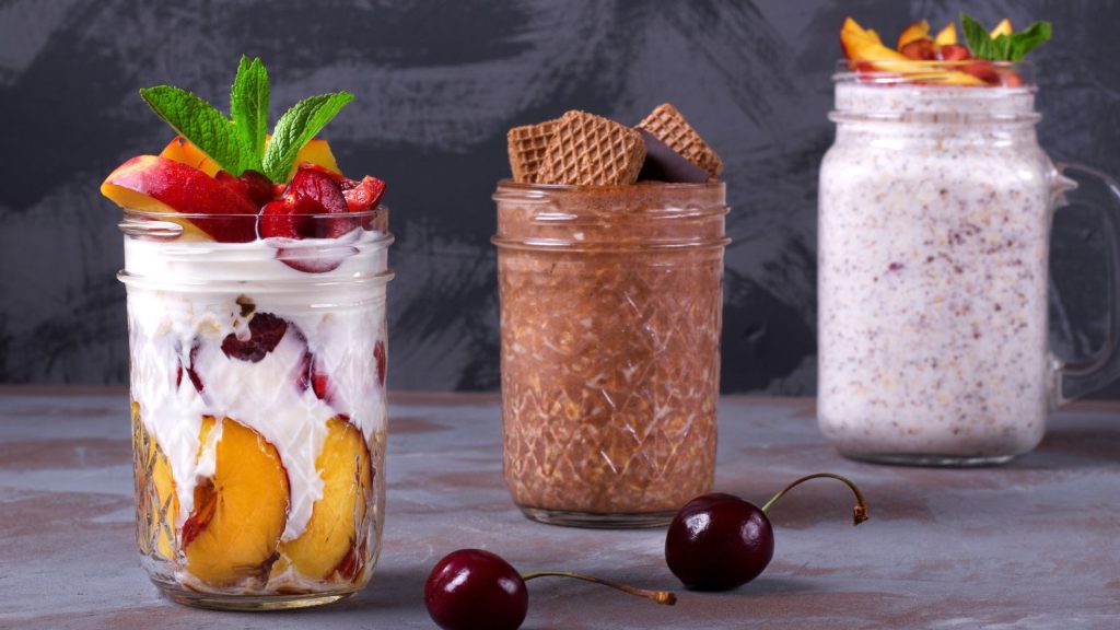 Different overnight oats recipes