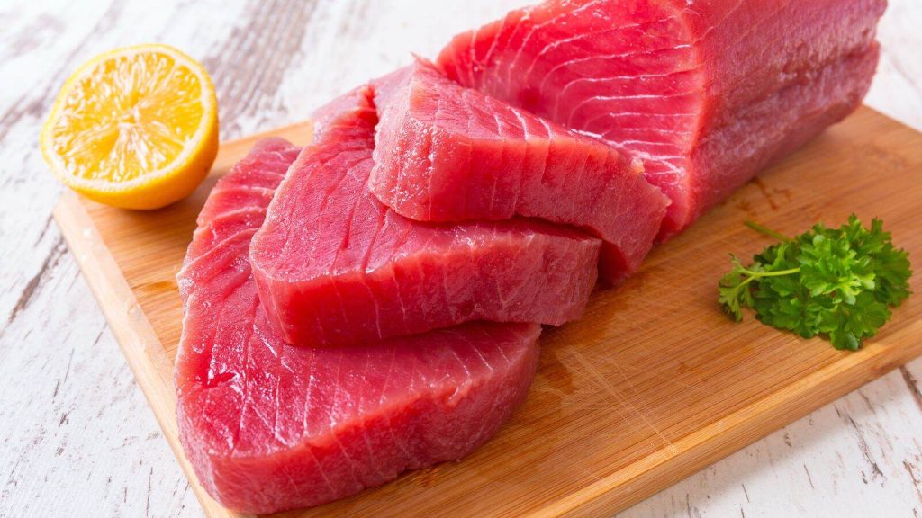 Raw Tuna Steak