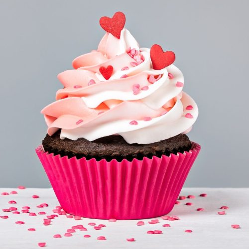 Valentine's Day Mini Sprinkles Cupcakes Recipe