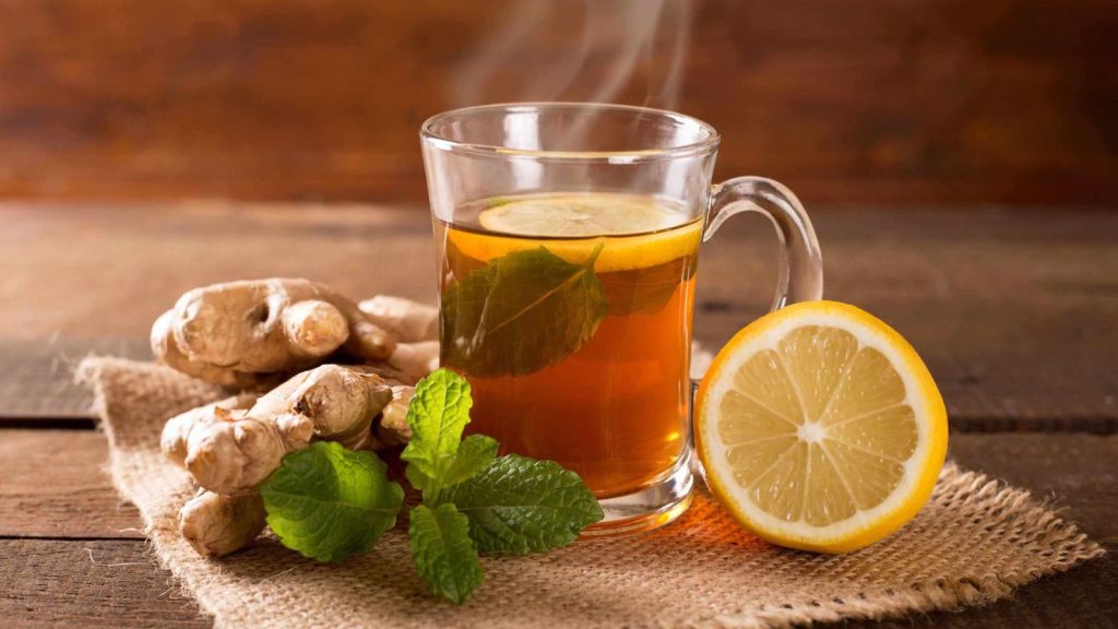best green tea with lemon and ginger