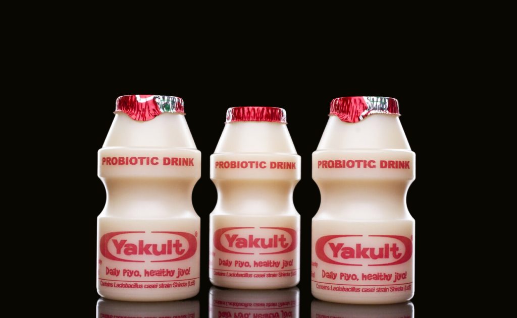 Yakult probiotics drink