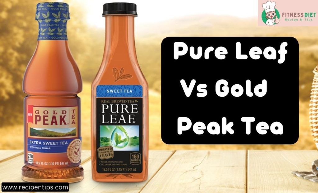 pure leaf vs gold peak tea